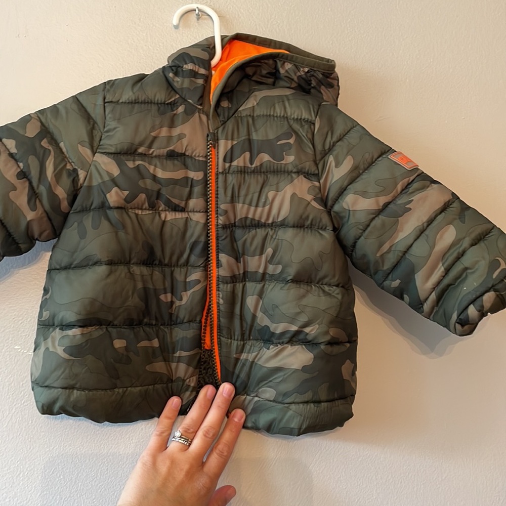Baby Gap Puffer Coat Camo